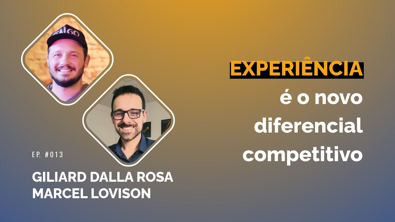 Thumbnail do episódio Empreendedorismo, Networking e Chopp, com Giliard Dalla Rosa e Marcel Lovison